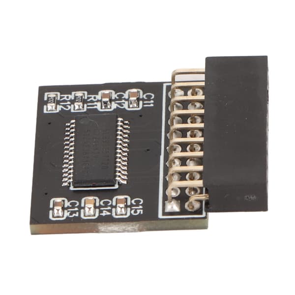 TPM 2.0 Modul LPC Gränssnitt Stabil Hög Säkerhet Hållbart Material 18Pin LPC Modul för Asrock Moderkort Över DDR3