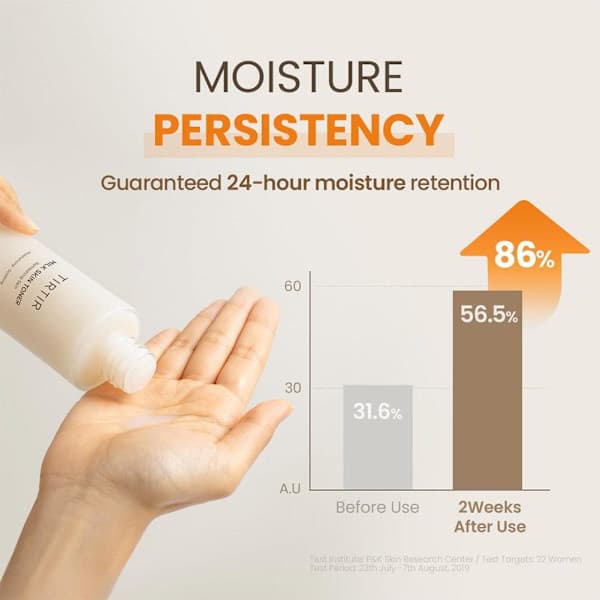 【BQ】TIRTIR Milk Skin 150ml Highly Moisturizing High-Concentration Toner Authentic U4K1