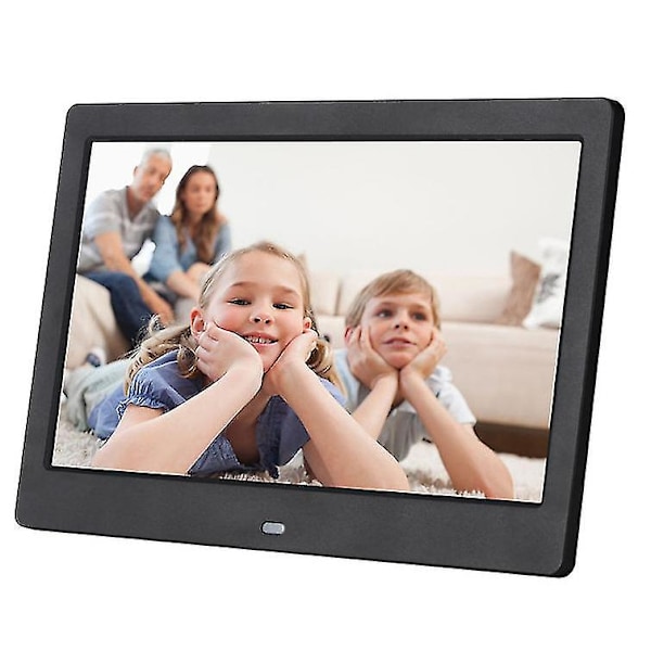 Skylight Frame-10 inch WiFi digital photo frame, capable of sending email photos anytime, anywhere, remote control operation, no touch screen mode black