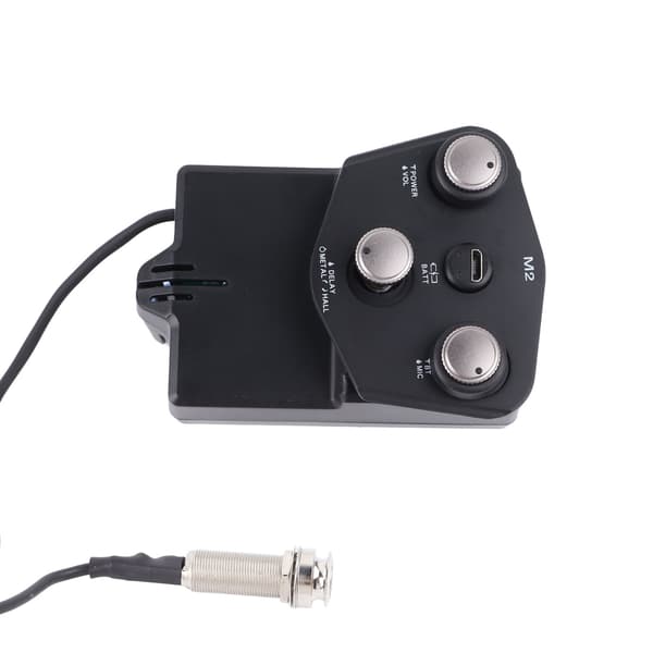 Bluetooth Akustisk Gitar Pickup Digital Tuner med Reverb Delay Mikrofon