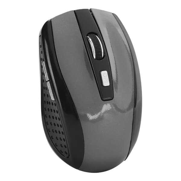 Justerbar DPI Grå Trådløs Mus til Notebook Gaming