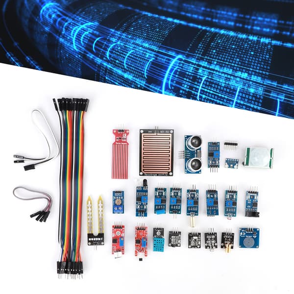 Raspberry Pi -anturimoduulisarja 22 in 1 -elektroniikkakomponentit aloittelijan oppimispakkaus