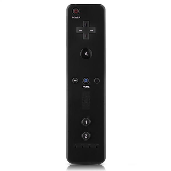 Spilkontroller med analog joystick til WiiU/Wii-konsol (sort)
