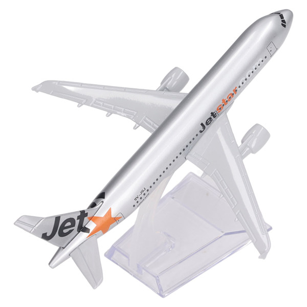 Legering Flygplan Modell Ljus Färg Stabil Bas Heminredning Simuleringsflygplan Modell