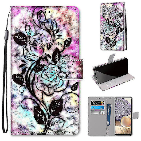 Samsung Galaxy A32 5g Colorful Flower Case