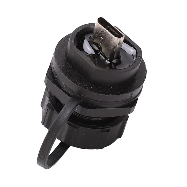 Vedenpitävä USB-liitin IP68 MICRO USB Naaraspuolinen emolevyn takapistorasia E10MCBFFF