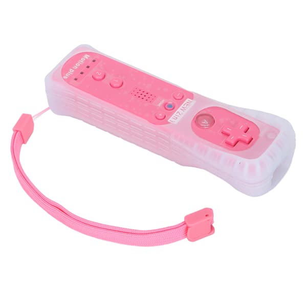 Vibrerende fjernkontroll med Motion Plus - Rosa