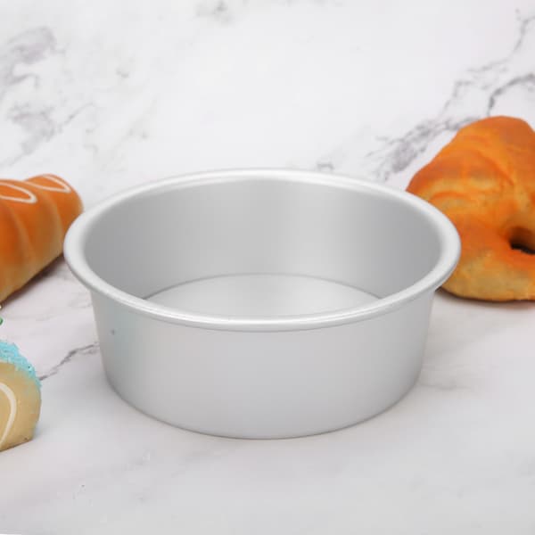 Anodisert aluminiumslegering avtakbar bunn kakeform rund bakeform DIY tilbehør