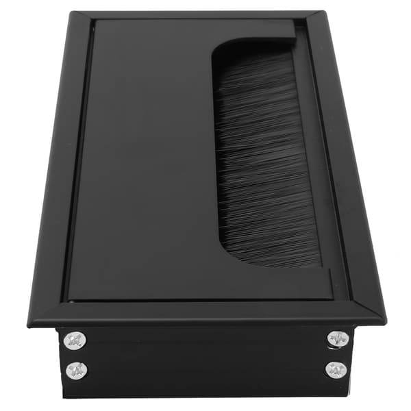 Skrivebords Grommet Kabelhul Dæksel Boks Ledningsstyring Organizer