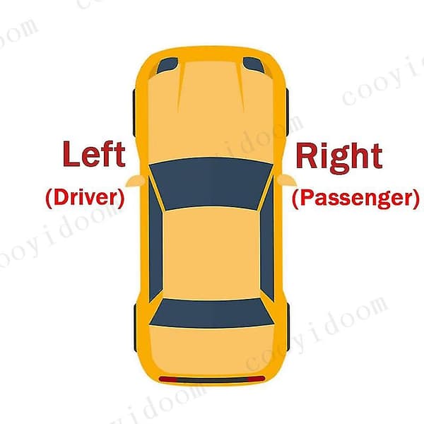 【BQ】Tåkelysdeksel foran støtfanger til Mitsubishi Outlander 2013-2015 6400f059 6400f060 Svart Sølv Frontlysrammedeksel silver Left