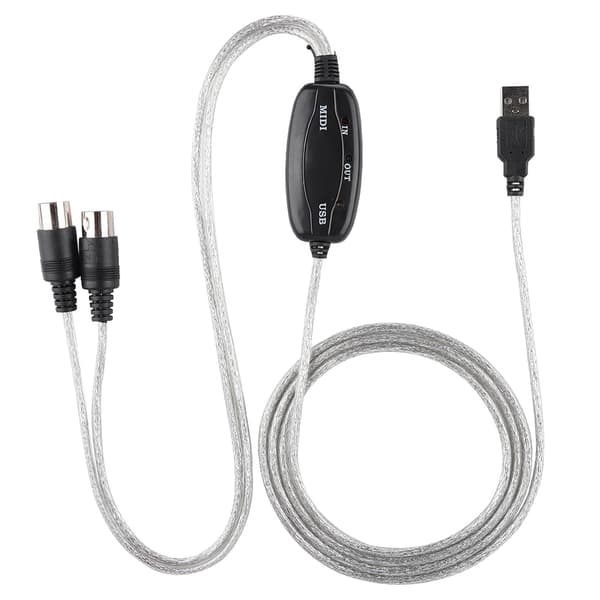 MIDI til USB Kabel Konverter - Tilslut dit keyboard til din computer