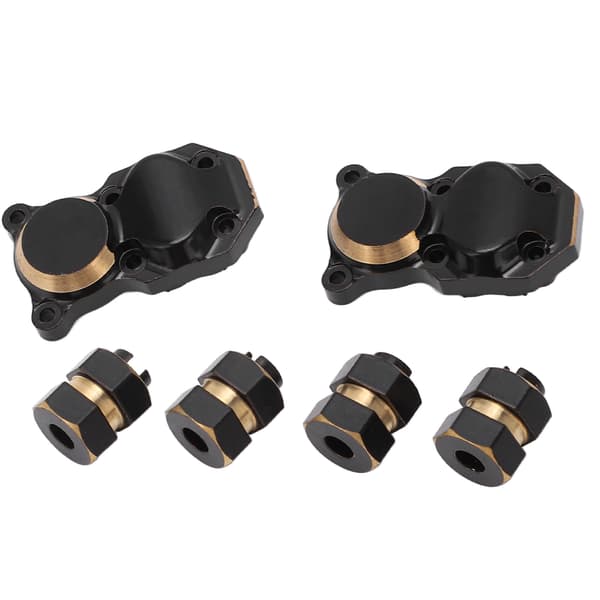 RC Messing Kobling Slidstærk Front Bageste Diff Dæksel Aksial SCX24 1/24 RC Bil