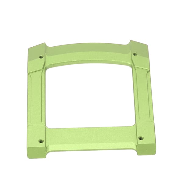 RC Glide Chassis Beskyttelse Armour Guard Aluminium Legering Tilbehørssæt Kit til 1/10 Biler Grøn