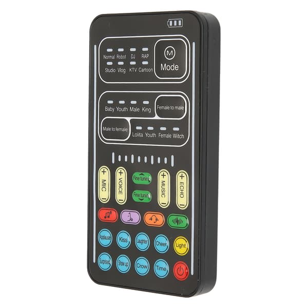 Bærbar mini lydkort til stemmeomformer til mobiltelefoner, computere og spillekonsoller - I9 Edition