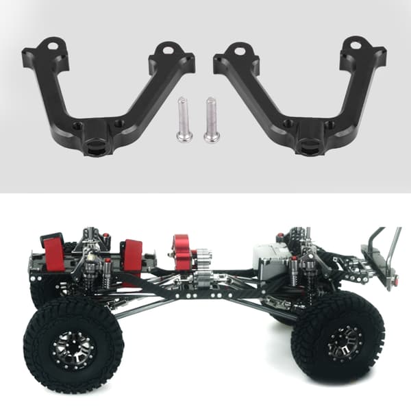 AXIAL SCX10 Sort Frontophængsbeslag til Elektrisk RC Bil
