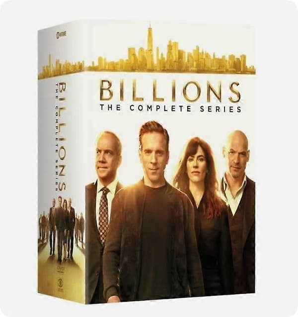 【BQ】Billions: The Complete Series Sæson 1 - 7 (DVD, 28-disc boksæt) engelsk version