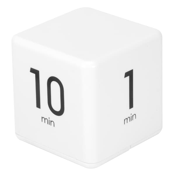 Gravity Sensor Digital Timer Cube Display 1 3 5 10 Minutter Tidsstyring til Hjemmekøkken Skole Kontor