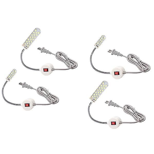 Ompelukone Light Led Magneettinen asennusalusta Gooseneck Varsi 10/20 valot 20 lights US plug