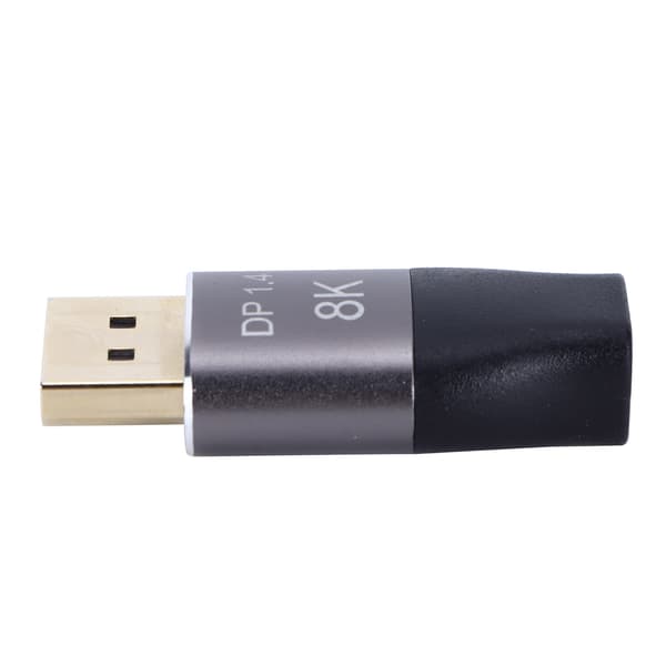 Mini DP til DP Adapter 8K 60Hz 2-veis gjensidig HD-konverteringshode Datamaskinskjermutstyr