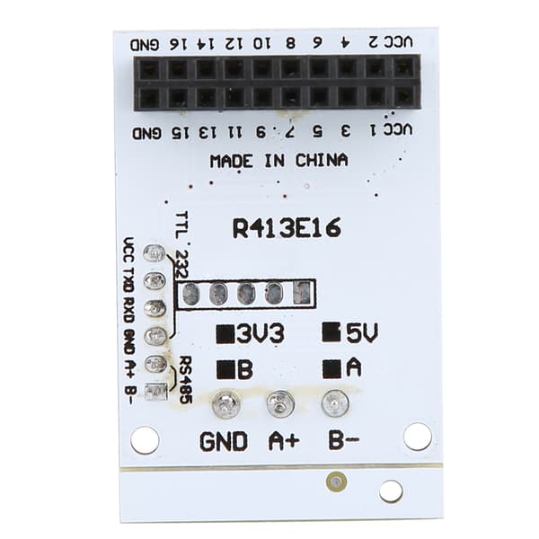 5V 16-kanals RS485 Controller Modul Rtu Modul IO Kontrol Switch Board Relæ Board R413E16_A