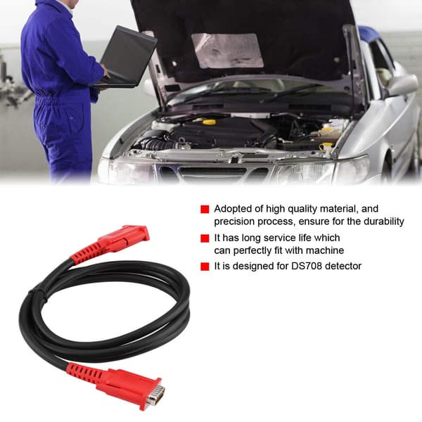 Diagnostisk tilkoblingskabel for DS708-detektor