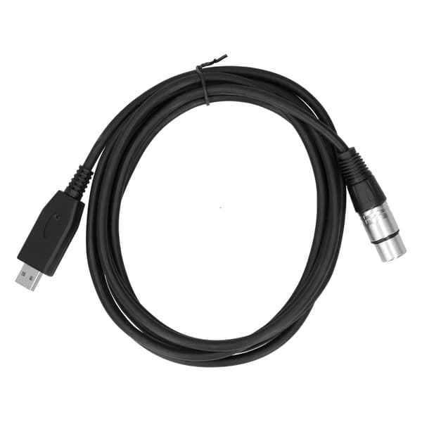 USB til XLR hun mikrofonkabel Plug Play mikrofonstik kabelledning 3m / 9.8ft