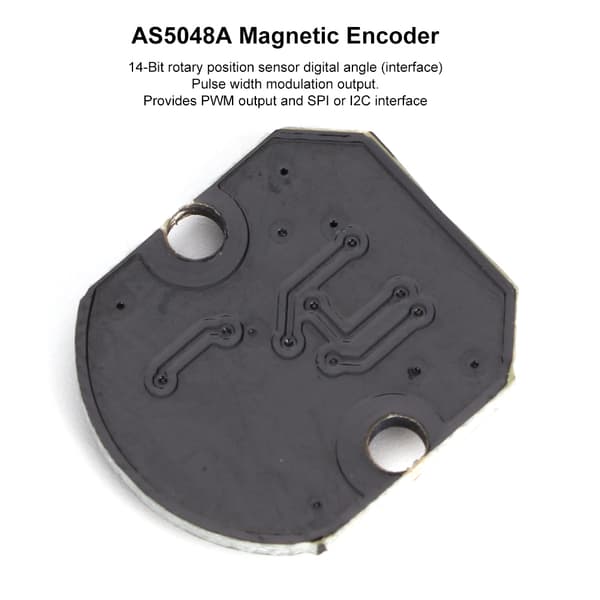 AS5048A Magnetisk koder med høy nøyaktighet, PWM SPI-grensesnitt