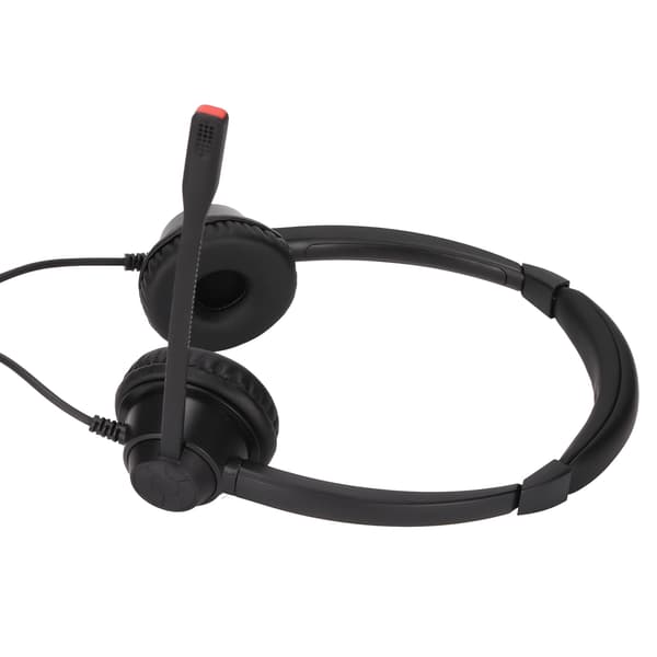 Støjreducerende Binaural RJ9 Telefonheadset til fasttelefon VOIP