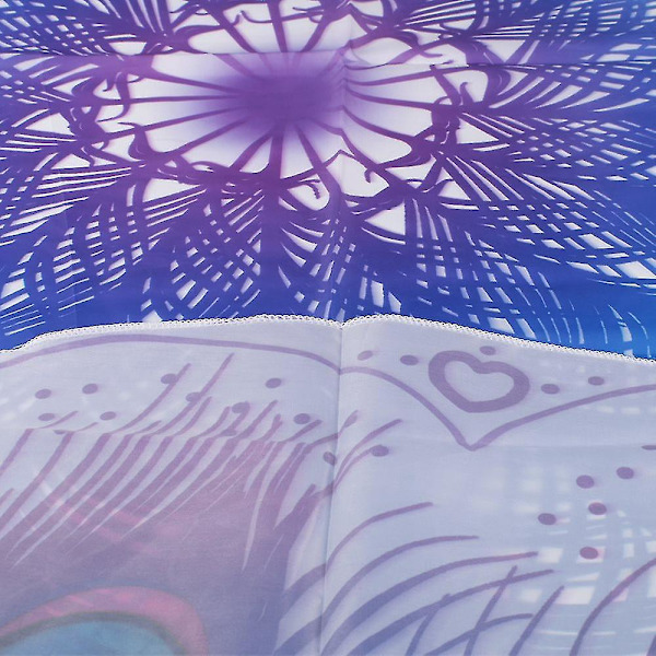 Rund gobeläng Hippie Picknick Cover Strandhandduk