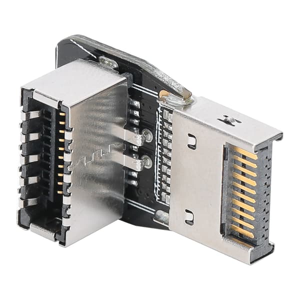 Etu USB3.1 10G 90 asteen ohjausadapteri Header PC-emolevyille