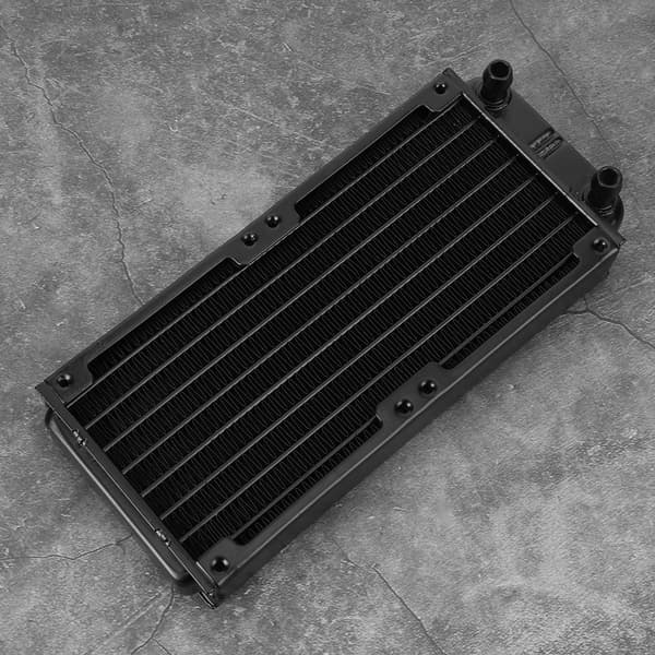 CPU Køler Vandkøling Køleplade Aluminium 8-Flad-Rør Høj Sikkerhed PC Dele