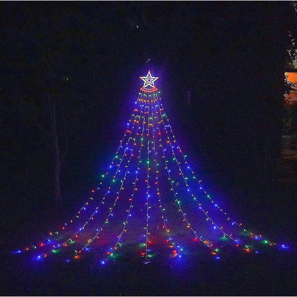 Led Lights Foss Lights Christmas Hanging Tree Lights Meteor Lights Garden colorful