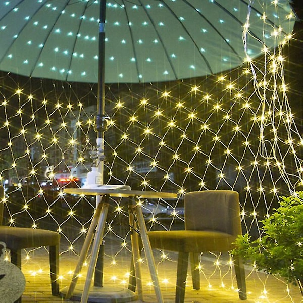 Net Lights Garden Mesh Lights 1.5*1.5m 96 Led Fairy Light Net Lights Warm White Net Lights For Holiday European