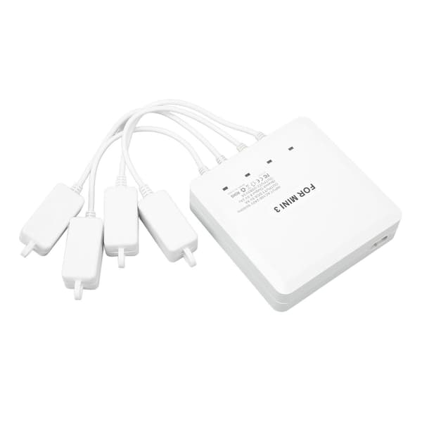 4-vejs drone batterioplader USB-hub til DJI Mini 3 Pro AU-stik 100-240V