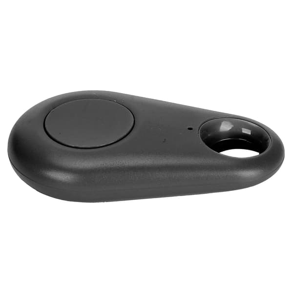 Smart Bluetooth Tracker til børn, kæledyr, pung og bagage - Trådløs enhed mod tab (sort)