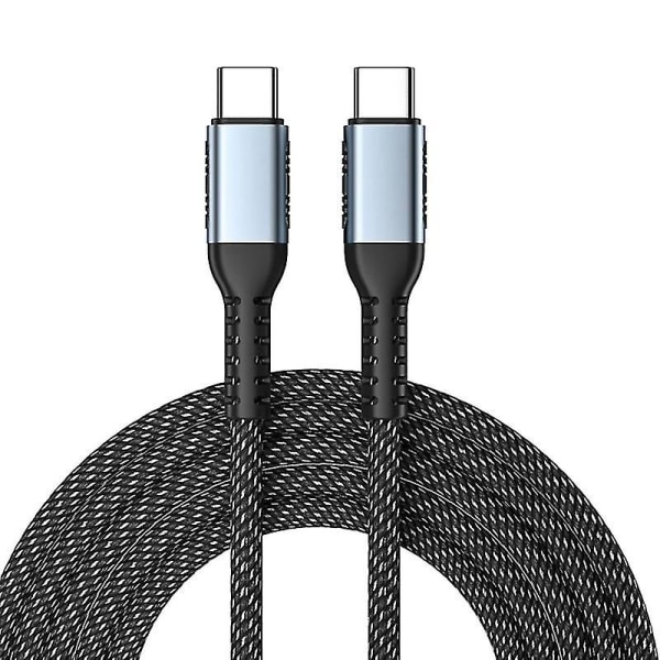 Power Snabbladdning Datakabel Flätad snabböverföringskabel 100wpd 2m 2m