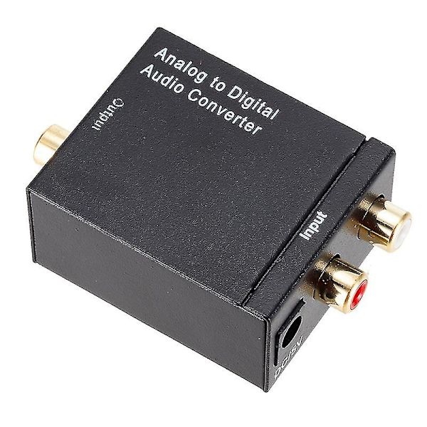 Digitaalisesta analogiseksi äänimuunnin kätevä stereoäänisovitin kotiteatteriin UK Plug