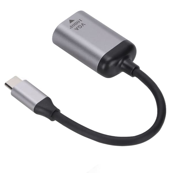 JORINDO USB C - VGA-sovitin TypeC uros - VGA naaras langallinen sovitin Windowsille