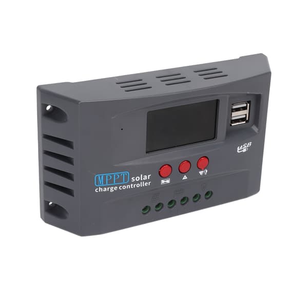 MPPT Solar Opladningsregulator Smart Auto 12V 24V 10A Solcelleanlæg