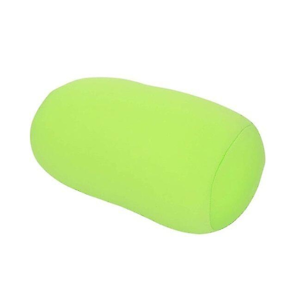 1st Mini Rullekudde Kontortupplurskudde Hemsäte Huvudstöd Nackstödskudde Resebärbar Micro Microbead Kuddar Green
