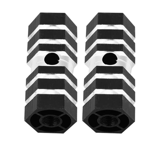 Bagakselpinde Aluminium Legering BMX Pinde Sort