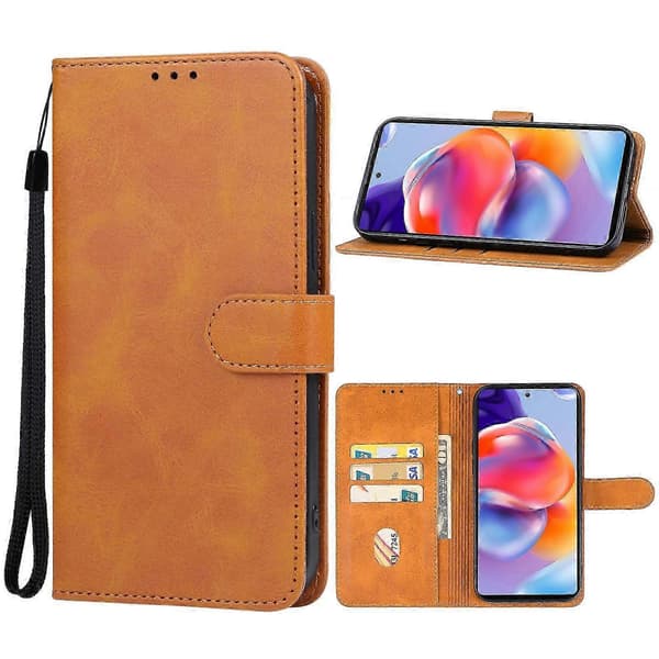 【BQ】Blackview SHARK 8 Skyddsfodral i äkta läder Brown