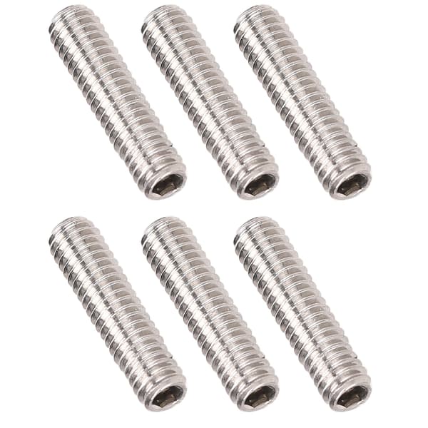 50 stk. Settskrue A2‑70 Rustfritt stål Grub Skruer Sortimentsett Maskinvare Festemidler Sett M2.5x10