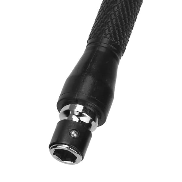 1/4 Mini Dubbelhuvud L-formad Galvaniserad Stål Skruvmejsel Bits Socket Nyckelverktyg