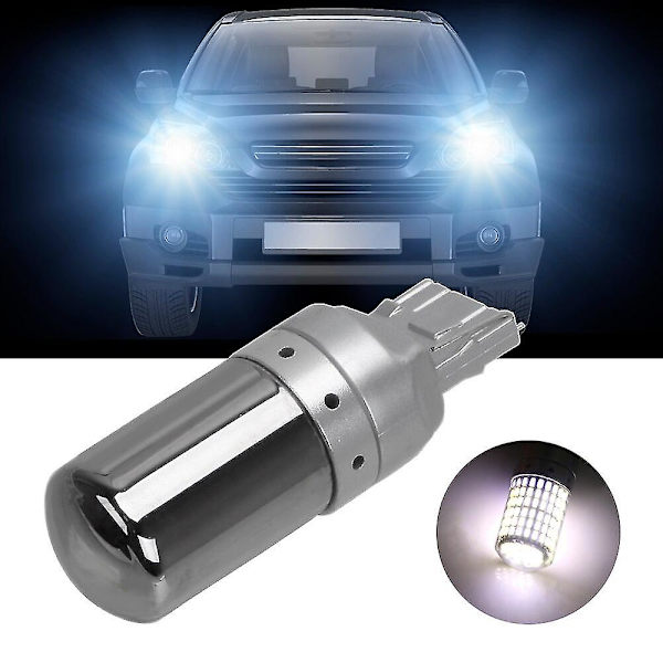 Bremselampe Fejlfri Canbus 1 stk Canbus Bil Led Pærer Blinklys 1156 Ba15s P21w T20 7440 W21w Led Pærer 3014 144smd 7440 yellow