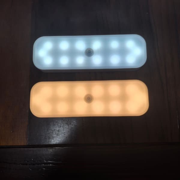 Smart Sensor Nattlampe - Varmt Lys, 13.5cm 70