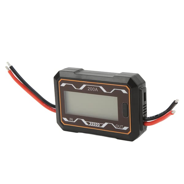 200A Højpræcisions RC Strømmåler Voltmeter Amperemeter Wattmeter Strømanalysator med Baggrundsbelyst LCD til Bil Båd Batteri