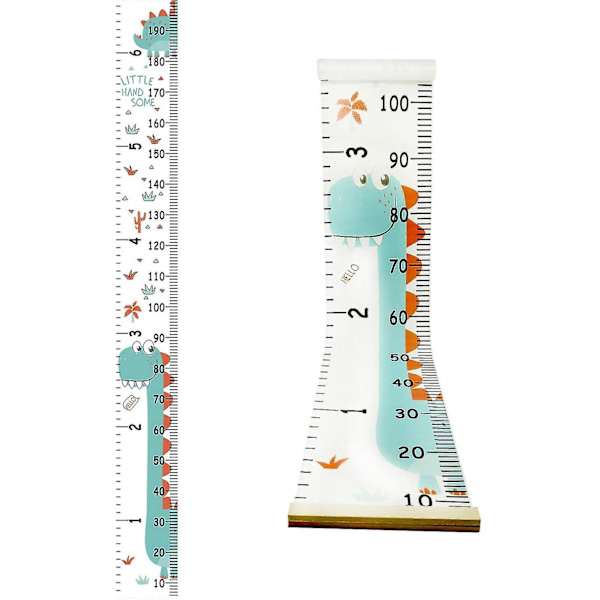 Vekstdiagram for barn, høydediagram, vegglinjal Avtakbar høydemålediagram Hengende linjal for småbarn Høyde veggdiagram for gutt jente rom dekor vegg