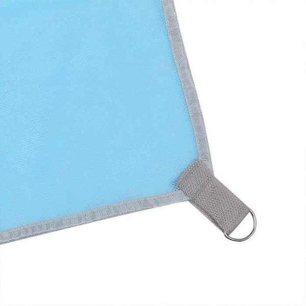 XXL strandhandduk 200 x 150 cm - Sandresistent - Blå - Syntetisk