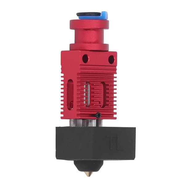Ender 3 S PRO 3D Printer Aluminium Legering Messing Ekstruder Hotend Kit Rød